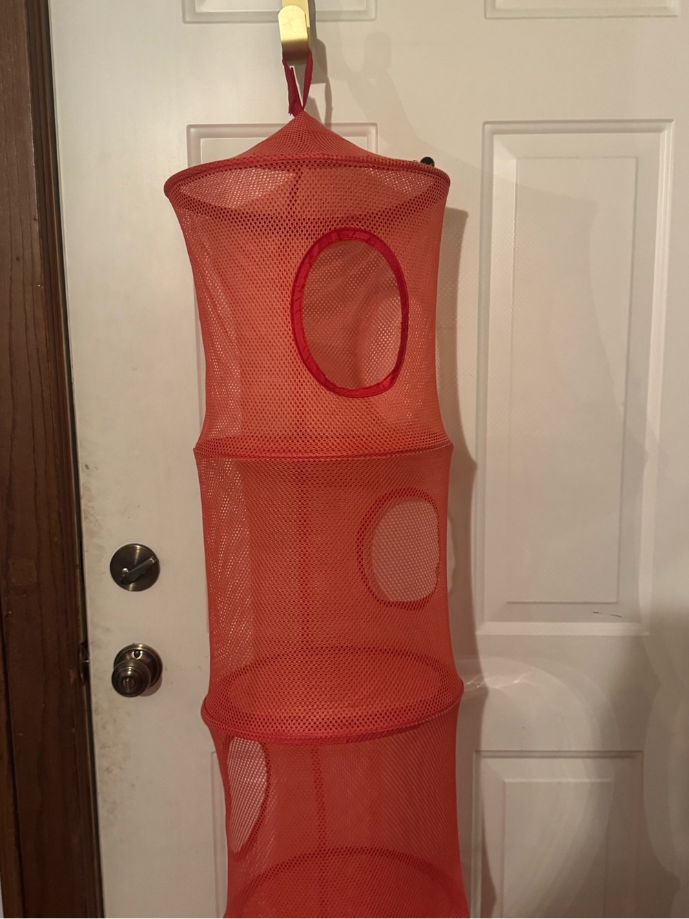 IKEA Mesh Hanging Storage Organizer - Red